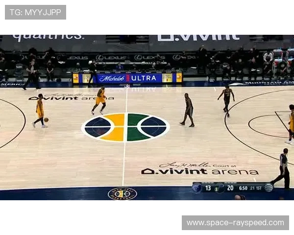 爵士主场启用智能地板系统,球员运动数据实时追踪